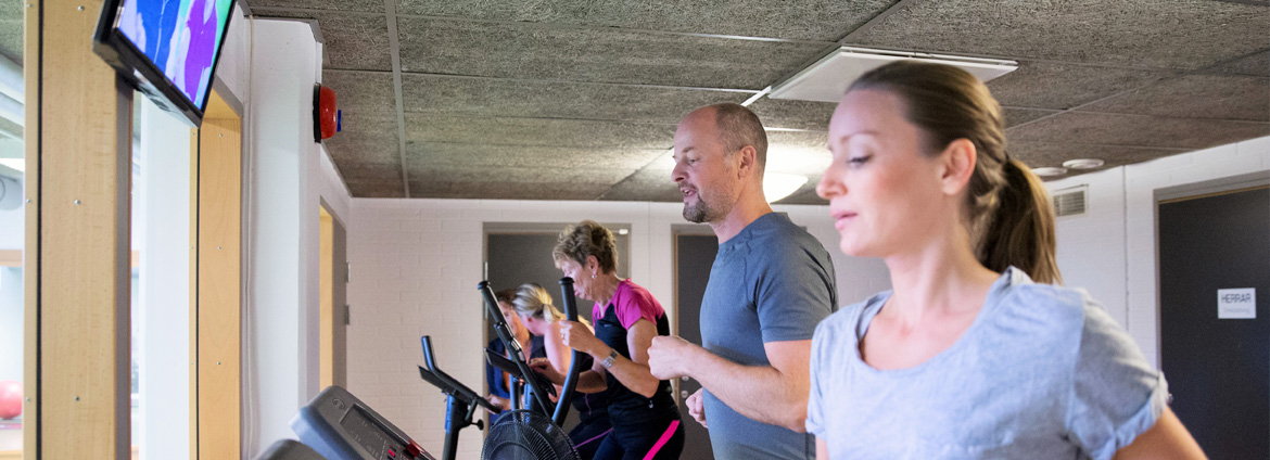Konditionstraning i Kropp & Energis lokaler